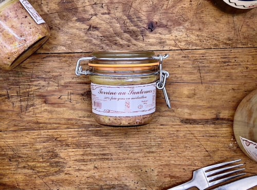 Ferme de Vertessec - Terrine au Sauternes 50% foie gras -185g