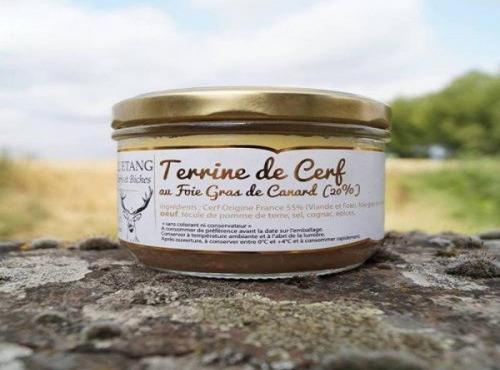 La Ferme de l'Etang - Terrine de cerf au foie gras de canard