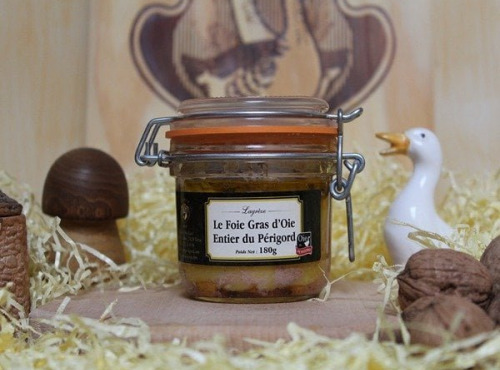 Lagreze Foie Gras - Foie Gras d'Oie Entier du Périgord 12x180g