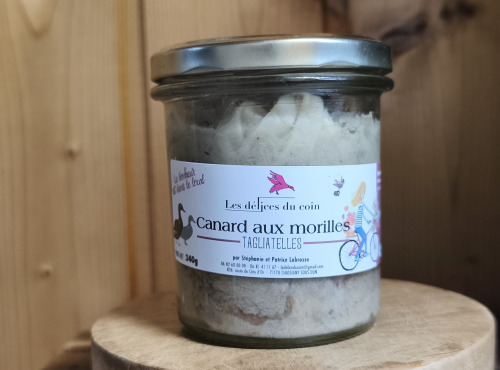 Les Délices du Coin - Canard aux morilles et tagliatelles 340g