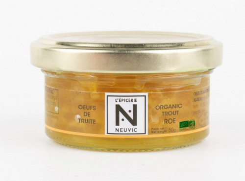 Caviar de Neuvic - Oeufs de Truite BIO 50g