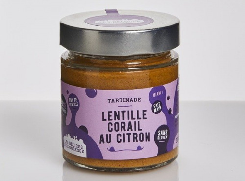 Les Délices de l’Ogresse - Lentille Corail au Citron 120g