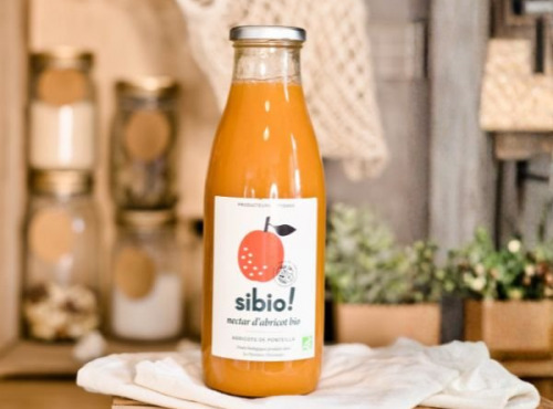 Sibio - Nectar d'abricot  bio 75cl