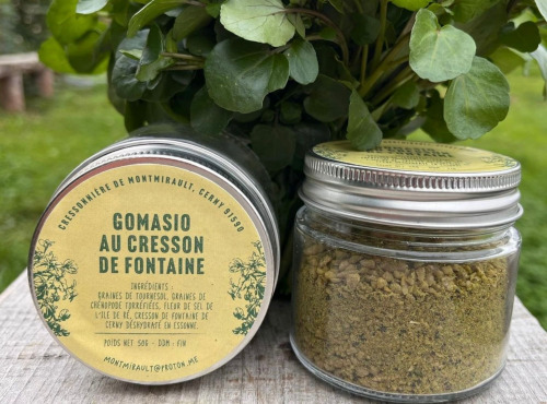 Cressonnière de Montmirault - Gomasio au cresson de fontaine