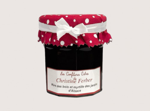 Maison Schmid - Confiture Extra de Christine Ferber - Mûre des bois et myrtilles des jardins d'Alsace