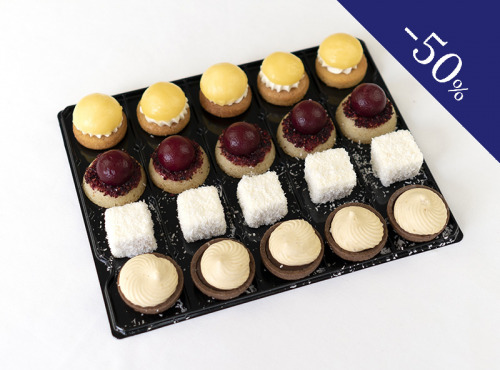 La Boutique Saveurs Cristal - PROMO - Dessert - 20 mignardises sucrées (DDM: 31/08/2022)