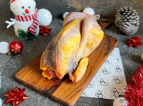 Maison Lascours - [Précommande] Pintade de Noël Fermière de Noël - 1,9kg