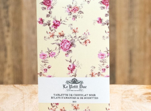 Le Petit Duc - Tablette Chocolat Noir Amandes et Noisettes