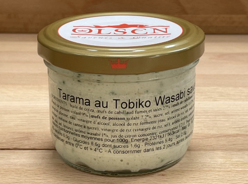 Olsen - Tarama au tobiko wasabi (9%) - 90g