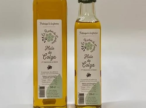 Le Rucher de Cantiers - Huile de Colza 50cl