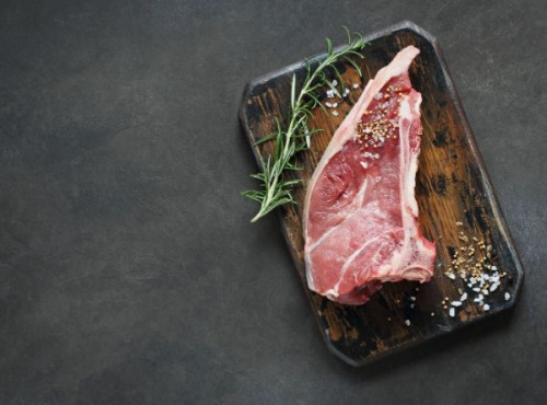 Du bio dans l'assiette - Côtes de Veau / Jeune Bovin Fermier Limousin Bio 1 kg