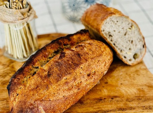 Le Pain d'Hervé - Pain Sarrasin aux Graines de Courges