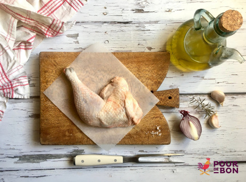 Les poulets de la Marquise - [surgelé] Cuisses de poulet fermier bio - 1 kg