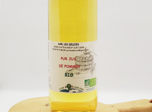Maréchal Fraicheur - Jus de pommes BIO - 1 L