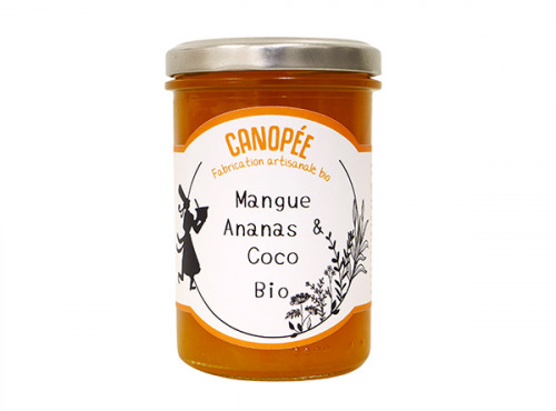 Biscuiterie des Vénètes - Canopée - Confiture de mangue, ananas, coco