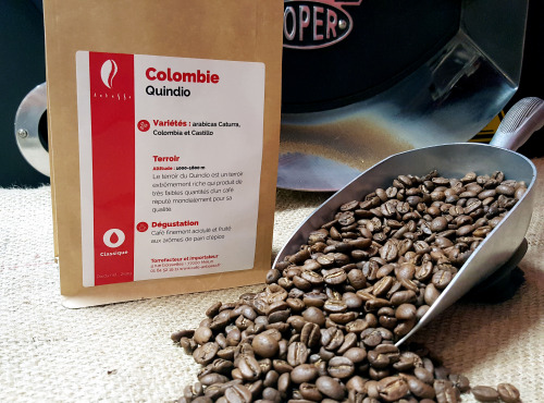 Brûlerie de Melun-Maison Anbassa - Café Quindio-colombie-en Grains