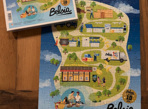 Chips BELSIA - Puzzle 200 pièces - Du champ au paquet