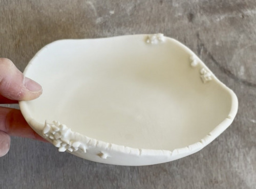 Atelier Eva Dejeanty - Coupelle en porcelaine Minéral