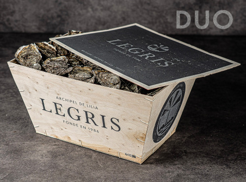 Maison Legris - DUO Partage Huîtres LEGRIS - 2 bourriches de 96 pièces N°3