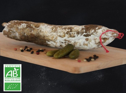 Ferme Bichet - Saucisson au bœuf charolais BIO 250g