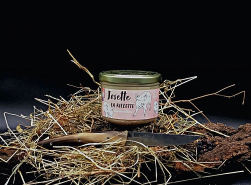 Domaine de Bellecour - Josette la rillette - Rillettes de porc plein air - 200 g