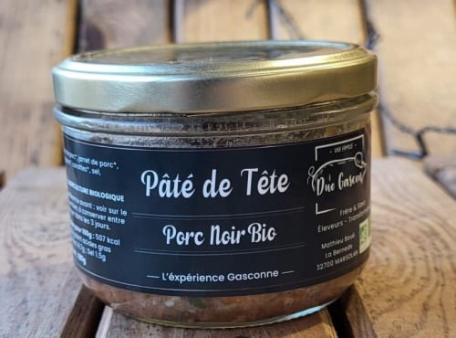 Duo Gascon - Pâté de Tête de Porc Noir 180g