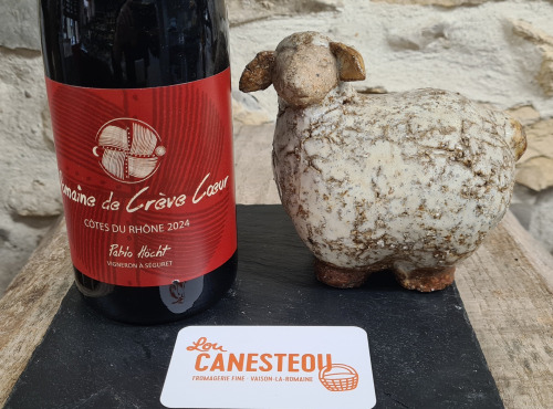 Lou Canesteou - Côte du Rhône Rouge Bio Domaine Crève Cœur