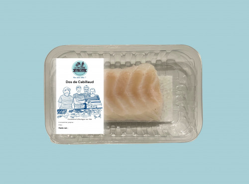 La Paysanne des Mers - Dos de cabillaud - MSC - 250g - lot de 4