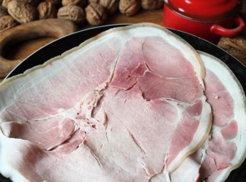 Ferme de Pleinefage - Jambon blanc cuit à l'os entier (environ 5kg minimum)