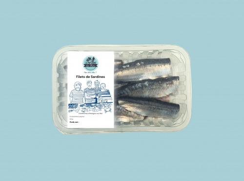 La Paysanne des Mers - Filets de sardine - 200g - lot de 6