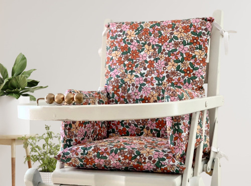 Timouny - Coussin de chaise haute, imperméable, modèle Fiona