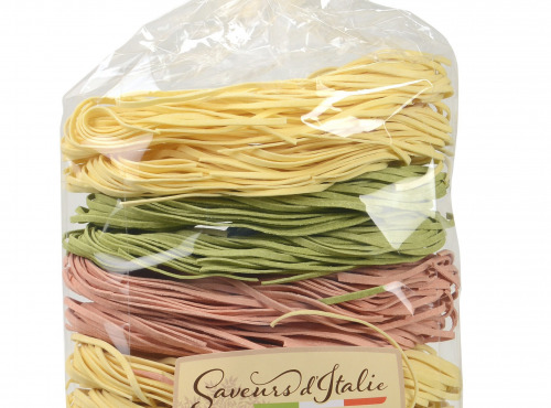 Boucherie Charcuterie Traiteur Lionel Ghérardi - Pâte Tagliolini Nature/Tomate/Epinards- 500g