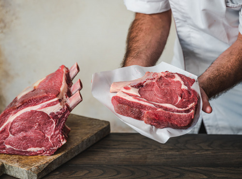 Maison BAYLE - Champions du Monde de boucherie 2016 - Côte de bœuf Limousine Label Rouge -1,2kg