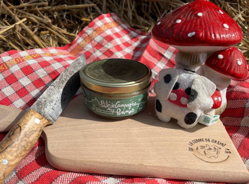 La Ferme de Grémi - Pâté de Campagne aux Pommes - Porc de "Bayeux" - Fermier et Plein air