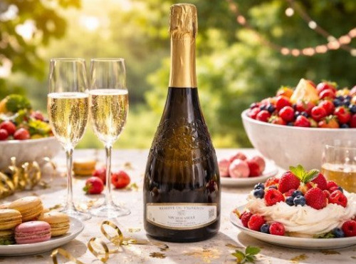 Domaine La Prune - Vin mousseux Blanc 1/2 sec - "Réserve du Vigneron" - 2024 -  Colombard & Chardonnay - 75cl