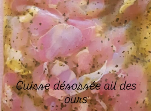 La Ferme de Sarlat - COLIS CUISSE DESOSSEE AIL DES OURS ET CUISSE DESOSSEE SAUCE BARBECUE 4 x 500g