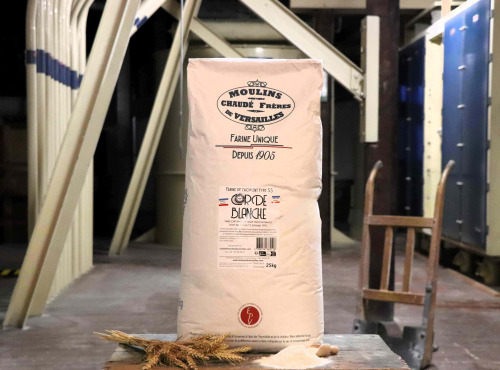Moulins de Versailles - Farine De Froment T55 Corde Blanche - 25kg