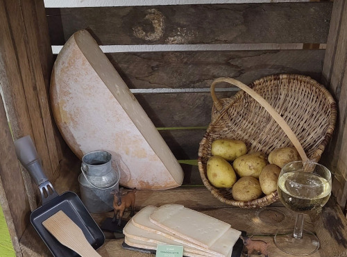 Boutique Boisette - Fromage à raclette au lait cru de chèvre 200g
