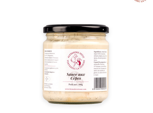 Ferme de Vertessec - Sauce aux cèpes - 300g