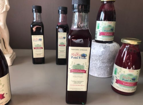 La Ferme des petits fruits - Sirop De Framboises - 25cl