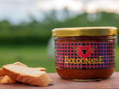 Manade Blanc - Sauce bolognaise de taureau 400g