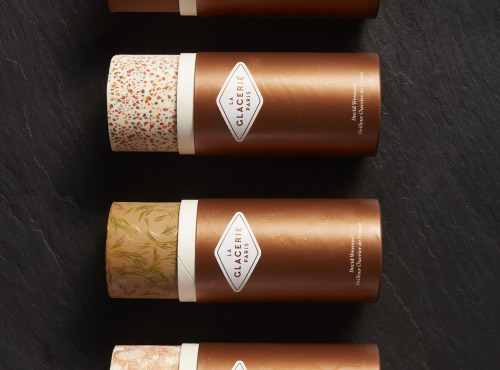 La Glacerie par David Wesmaël - Meilleur Ouvrier de France - Coffret Prestige de 4 bûches glacées nomades de 6 personnes