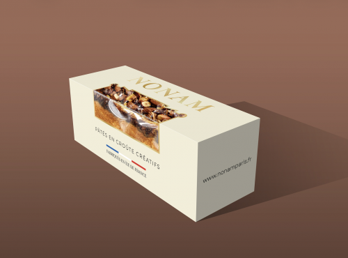 NONAM® par Manon Montessuit - 2 Pâtés-(en)-Croûte Folie des Grandeurs - (format cocktail d'env. 500 g)