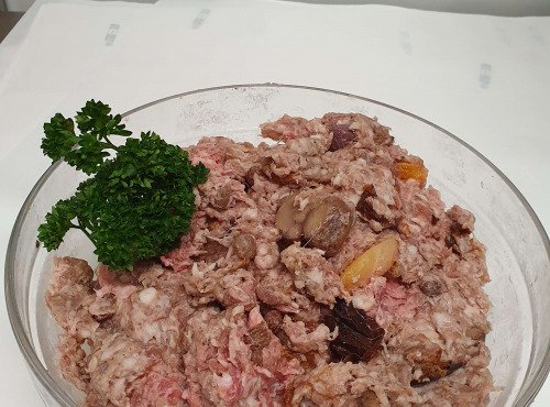 Ferme de la Paumerais - FARCE DE NOEL AU FOIE GRAS DE CANARD - 250 Gr