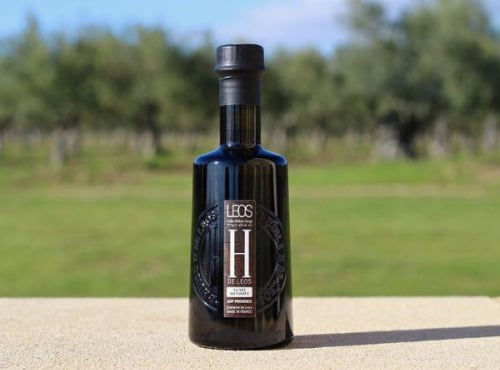 Domaine de LEOS - Huile d'Olive H de LEOS - Fruité Noir "Olives Maturées" 25cl