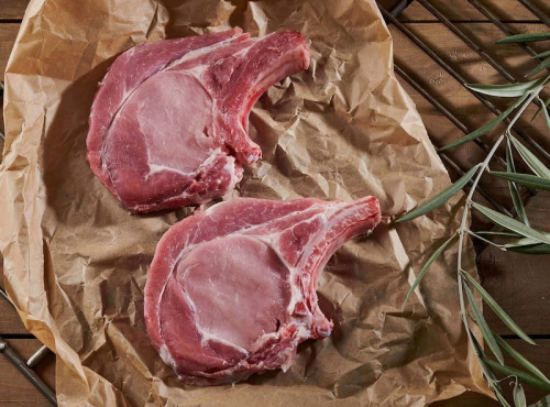 Maison l'Epine - 2 Côtes de porc de 200 g