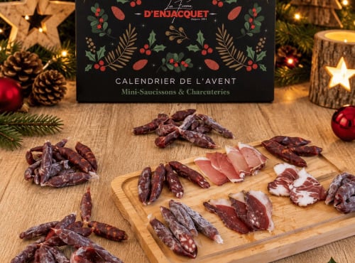 La ferme d'Enjacquet - [Précommande] Noel - Calendrier de l'Avent - Mini saucissons et Charcuterie