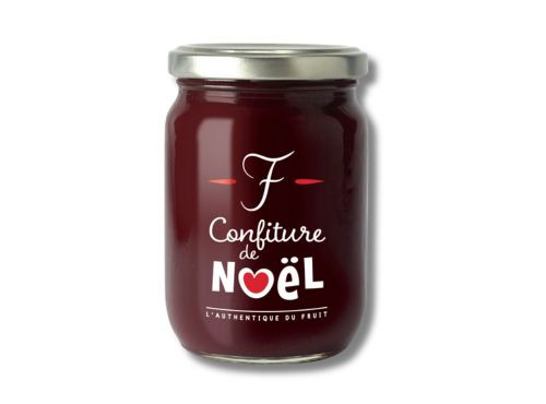 La Fraiseraie - Confiture de Noël - Fraise Orange aux épices 345g