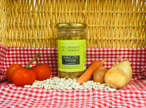 Ferme de Calès - Conserve De Haricots Tarbais Cuisinés