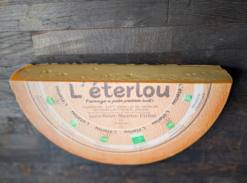Elevage de Cochons en Forêt et Produits du Terroir Jurassien - NOUVEAU - L'eterlou - demi meule